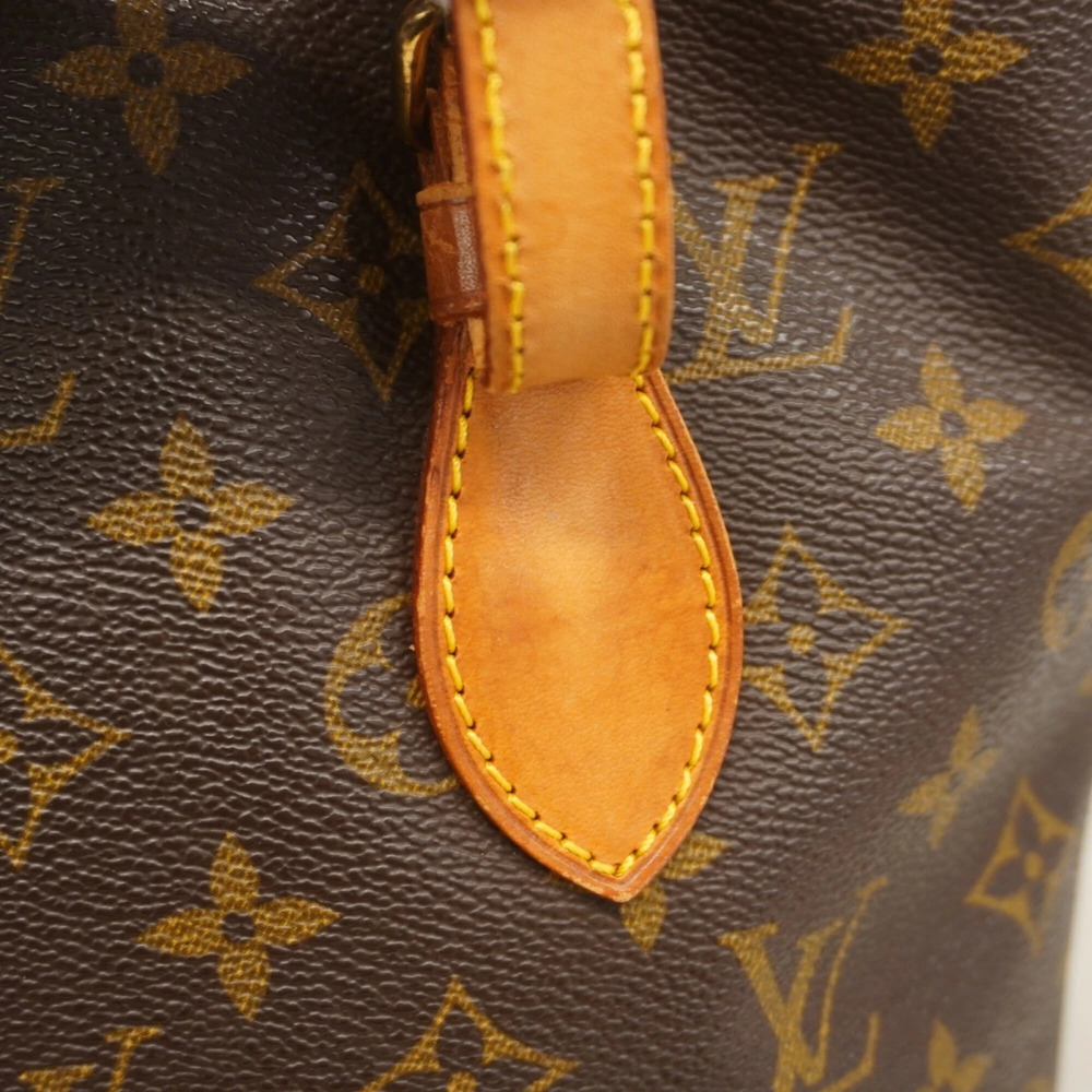 LOUIS VUITTON Authentic Brown Monogram Tote Bag - Picture 10 of 11